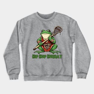 Lacrosse frog Crewneck Sweatshirt